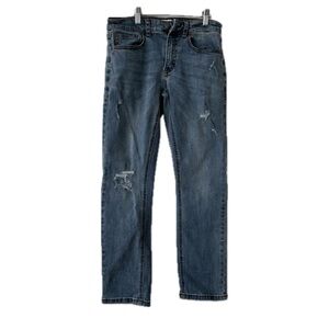 Ring of Fire Women's Dark Blue Straight Jeans